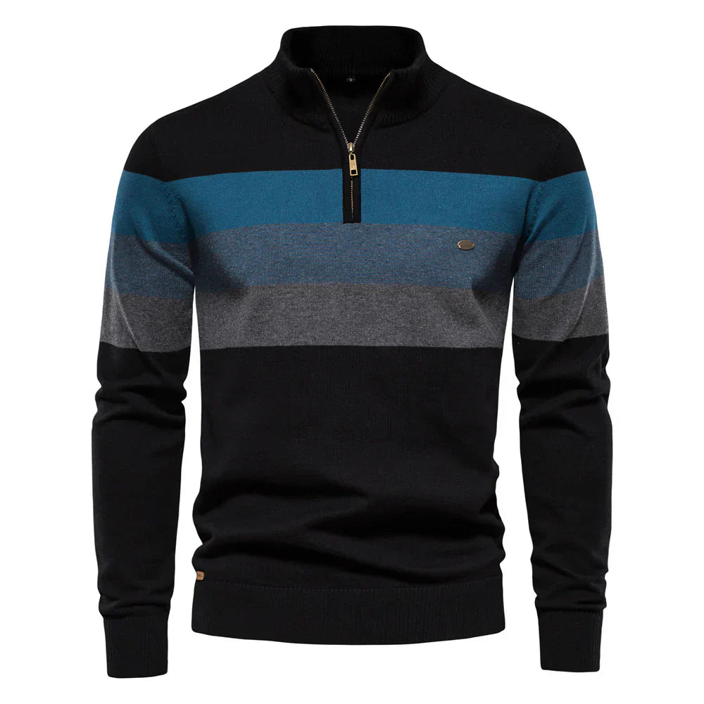 Black with Blue / 2XL