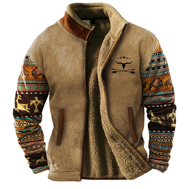 Beige Pattern / 5XL