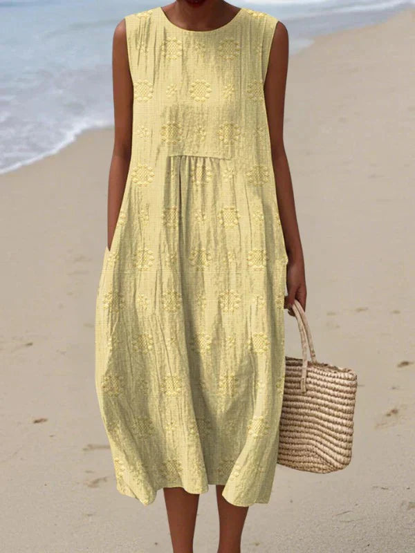 Motifs Midi Dress / 3XL