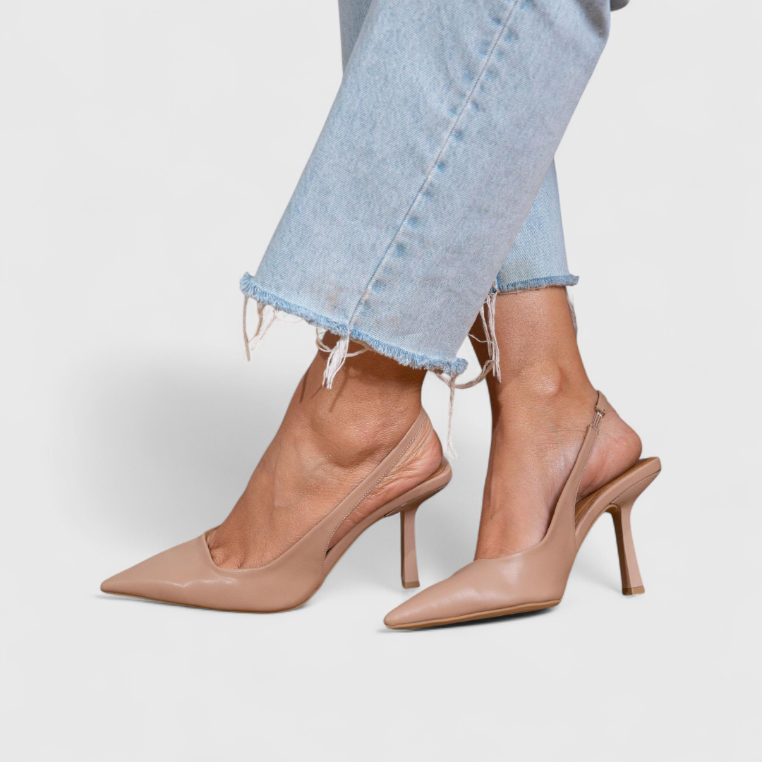 Beige Leather / 10 US