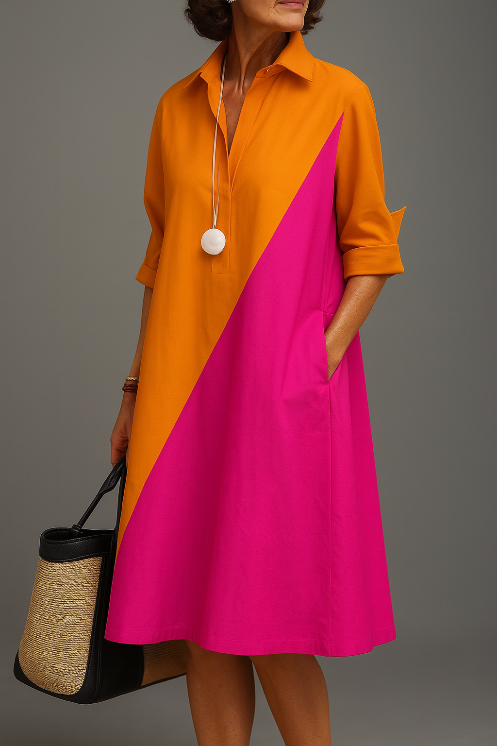 Orange/Pink / 5XL