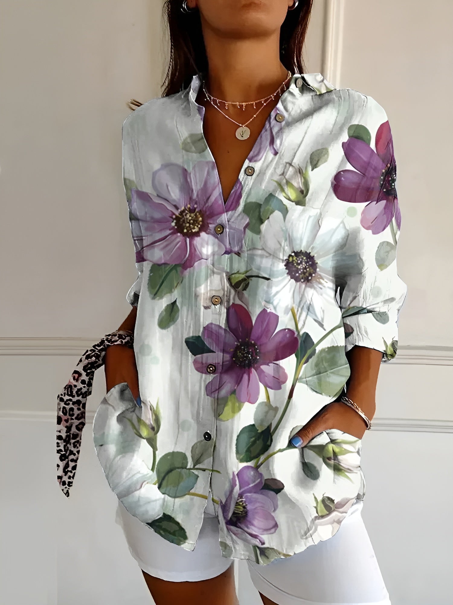 Purple Flowers / 6XL
